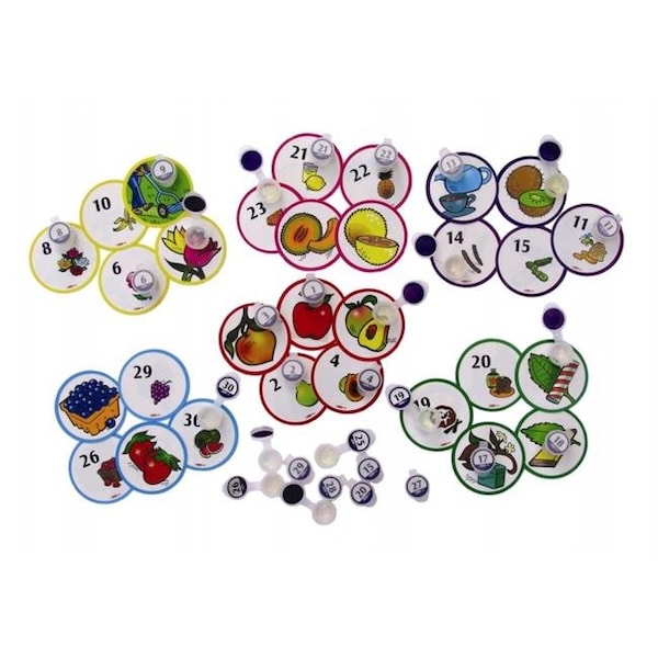 Easy-To-Organize Scents Sort Match-Up Kit - 30 Scents & Cards EA121569 - main